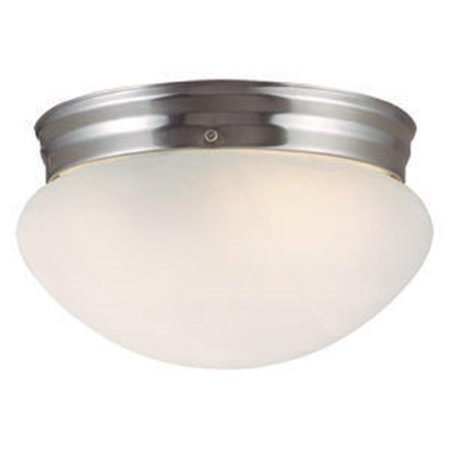 CLING Millbridge 1-Light Ceiling Mount; Satin Nickel Finish CL636845